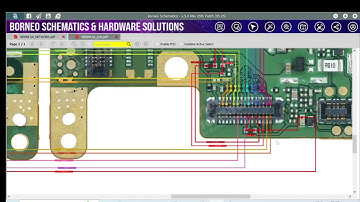 mi 6a lcd graphics hand solution schematic diagram