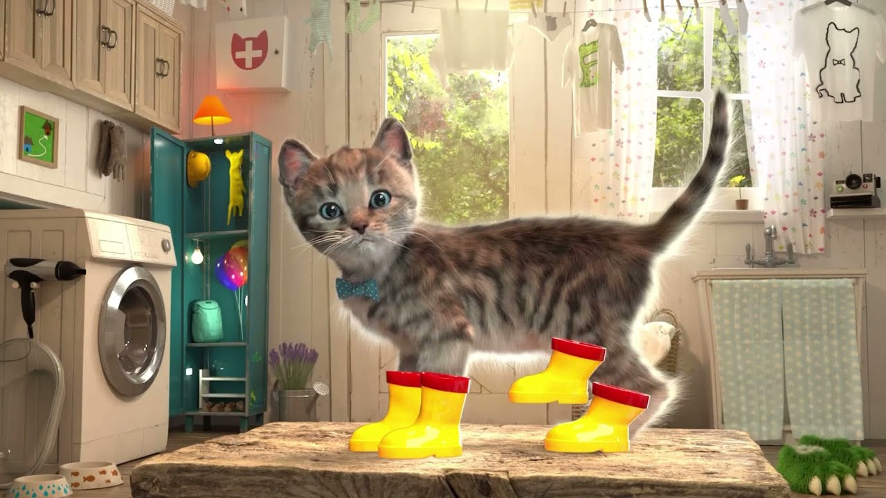 ADVENTURE OF A LITTLE KITTEN cartoon about kittens NEW YEAR and new cartoons on #911