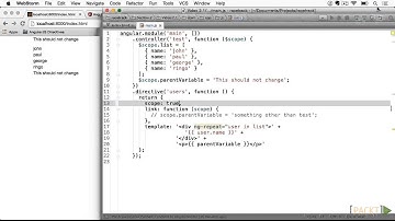 Learning AngularJS Directives: Coming Back to Scope | packtpub.com