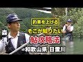 釣果を上げる　そこが知りたい、鮎攻略法　和歌山県日置川／森 清【鮎釣り　友釣り】