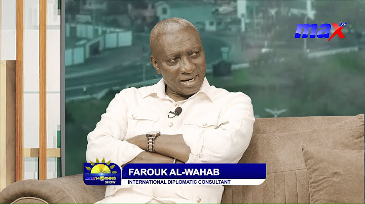 #MaxAgenda: US Slaps 10% tariff on Ghanaian exports | Farouk Al-Wahab throws more lights on it