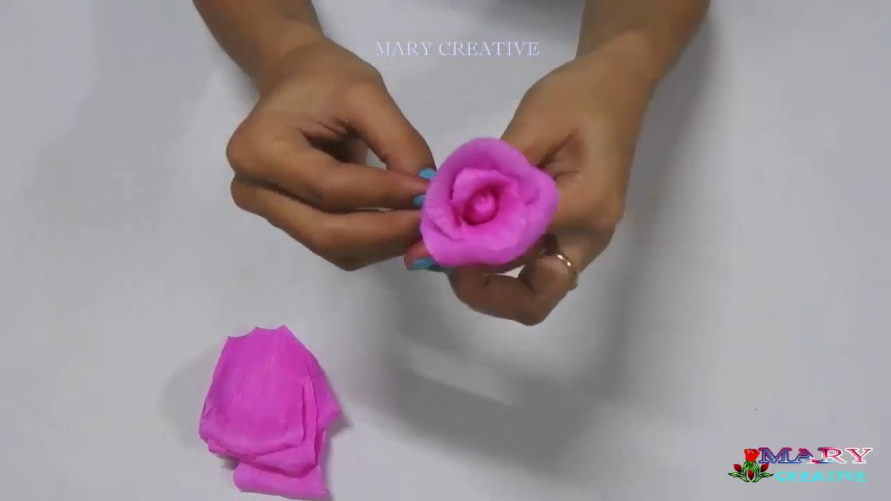 how to make paper flowers paper roses paper flower tutorial flower making mary creative
