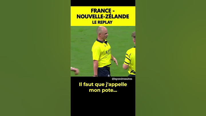 🏉 France - Nouvelle Zélande : l'arbitre appelle la VAR