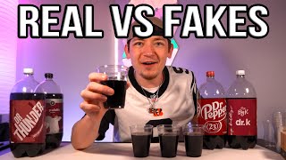 REAL vs FAKE: Dr Pepper vs Knockoffs Taste Test (Dr Thunder, Dr Kroger, Dr Publix) [4K]