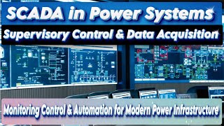 Supervisory Control &amp; Data Acquisition | SCADA in Power Systems | Monitoring Control &amp; Automation