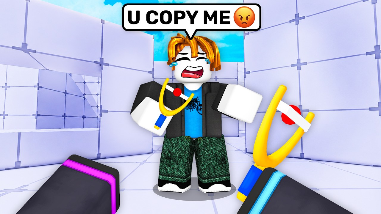 Copying STRANGERS LOADOUTS until they RAGE in Roblox Rivals!