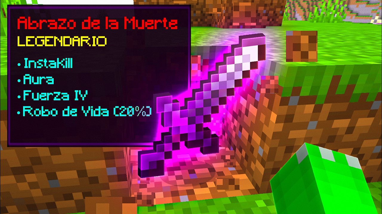 Minecraft pero... los DROPS son DEMASIADO ROTOS