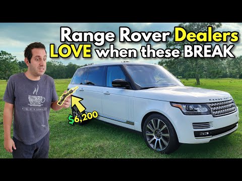 The Land Rover Dealer wants $6,200 to Fix my Range Rover… So I TRIED to Repair It Myself…