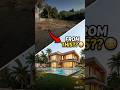 Transforming this barren land to a Luxury Villa 😳🏡 (Wait For The End)#housetransformation