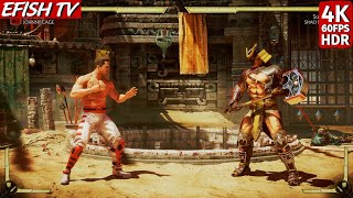 Johnny Cage vs Shao Kahn (Hardest AI) - Mortal Kombat 11