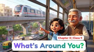 Celebrity 📚 NCERT Class 4 EVS Chapter 2 – Exploring Our Neighbourhood | Animated for Kids | Moyna’s Learning Wealth