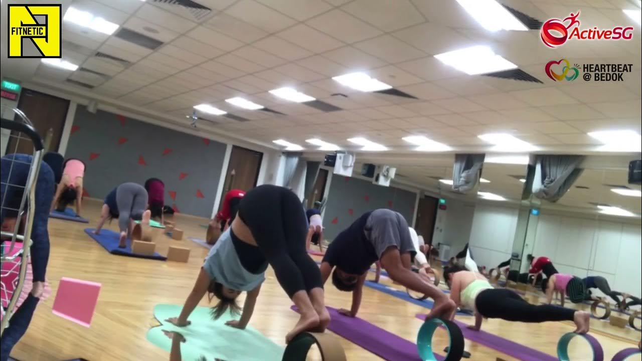 Wheel Yoga (ActiveSG Bedok) - YouTube