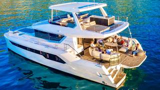 $1.7 Million Yacht Tour : Leopard PowerCat 53 Inside The 2025 Leopard 53 Pc Closer To The Sun Catamaran Tour