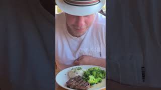 Applebee's 2 for $30 steak dinner 2nd trip not the best service n turned out mine undercooked 😞😡😤😠