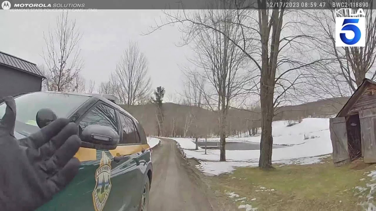 Dramatic video shows 8-year-old girl rescued from icy pond