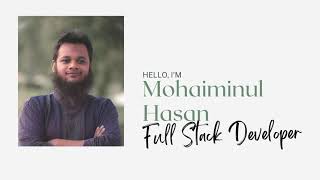 Md. Mohaiminul Hasan | Full Stack Developer | Typescript | NextJs | ExpressJs | Aws | Cloudflare