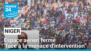 Le Niger ferme son espace aérien 