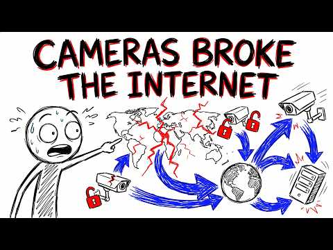 The Cheap Cameras That Broke the Internet | Mirai Botnet | DDoS Attack Explained | Runs On