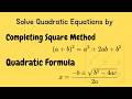 Quadratic Equations | Completing the Square &amp; Quadratic Formula (Step-by-Step) | Algebra | MathWise