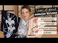 All about Summer Kimono and Yukata