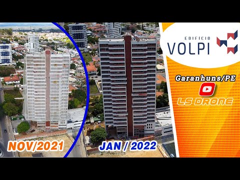 EDIFÍCIO VOLPI - EM 2 MOMENTOS: NOV/2021 e JAN/2022