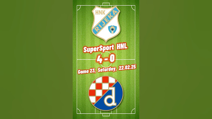 23.  HNK Rijeka 4-0 GNK Dinamo, SuperSport HNL, GOALS, 22.02.2025