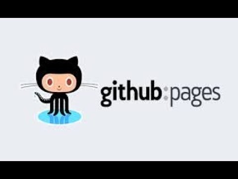 Publishing README on Github Pages - YouTube