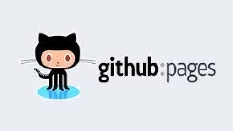 Publishing README on Github Pages