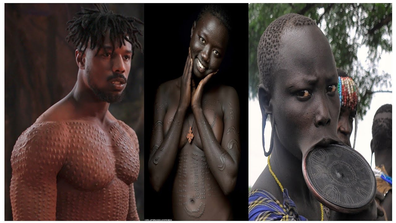 Por qué algunos africanos se cortan y hacen cicatrices en sus cuerpos?
