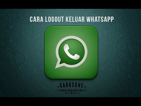 Cara Keluar Logout dari Whatsapp Ponsel Android