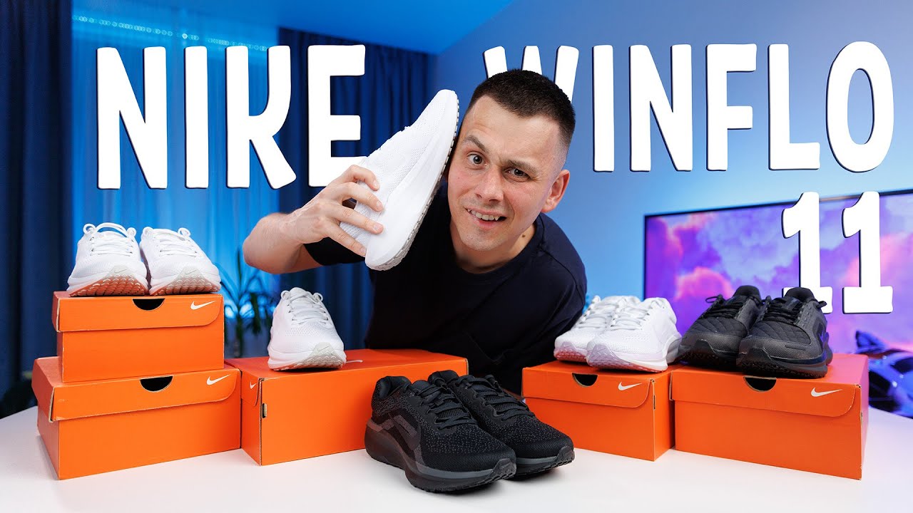 Nike Winflo 11 и Winflo 11 Shield - Gore-Tex. Обзор на кроссовки!