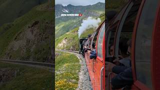 Brienz Rothorn Bahn 🇨🇭#brienz #trainride #panorama #switzerland #swissalps #adventure #travel #solo