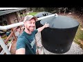 How to Install a 5000 gallon Rainwater Harvesting System