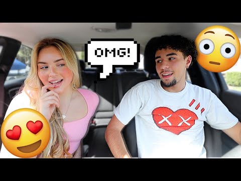 PICKING UP MY GIRLFRIEND WITH NO PANTS ON TO GET HER REACTION...