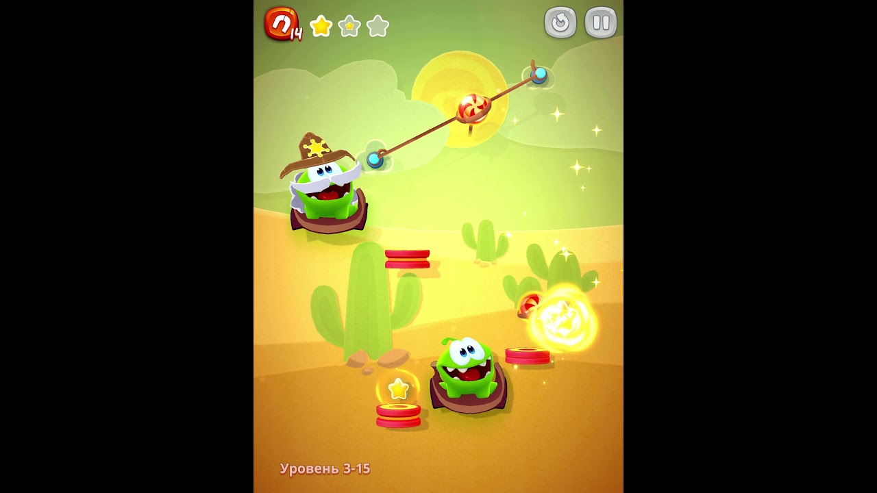 Cut the rope remastered прохождение на русском глава 3