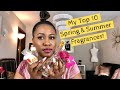 My Top 10 Spring and Summer 2019 Fragrances