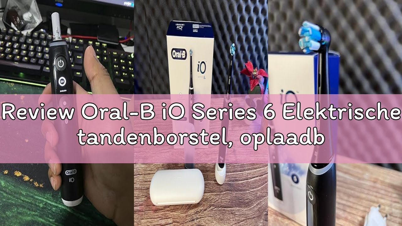 Review Oral-B iO Series 6 Elektrische tandenborstel, oplaadbaar, met 1 kunstmatige intelligente hand