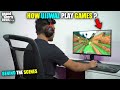 How ujjwal play games and edits  behind the scenes