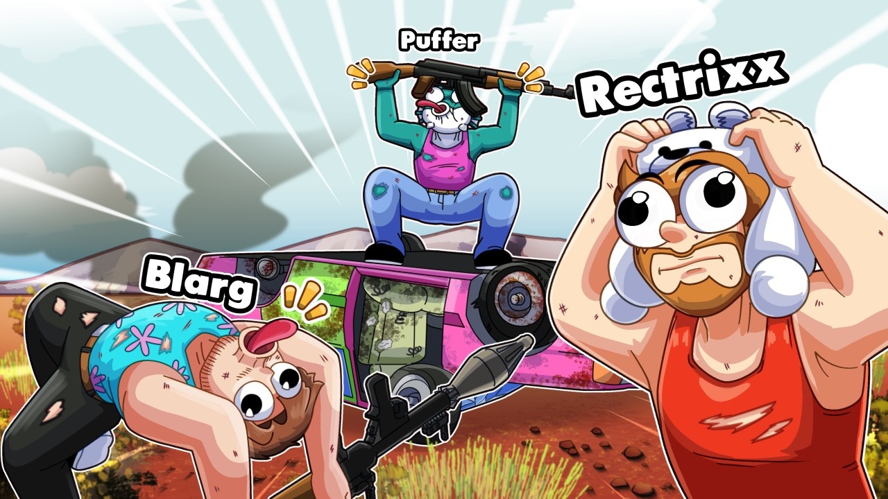 4 IDIOTS ATTEMPT TO GO ON A ROADTRIP...