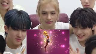 Stray kids react to Winx club Sirenix transformation