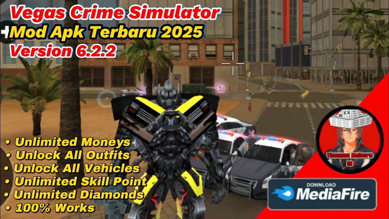 Vegas Crime Simulator Mod Apk 6.2.2 Latest Version 8 Mar 2025