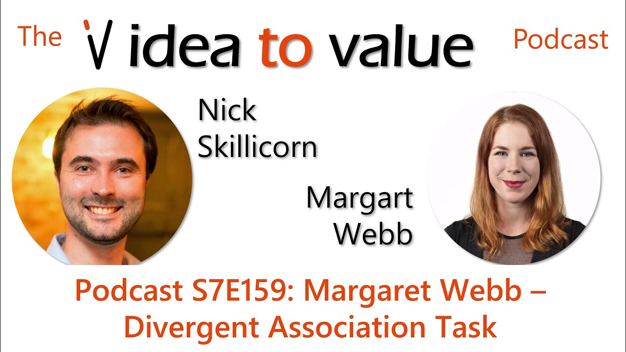 Podcast S7E159: Margaret Webb - Divergent Association Task - YouTube
