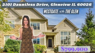 Luxury Townhome @ Westgate at The Glen | 2101 Dauntless Dr,  Glenview IL 60026  by Vittoria Logli