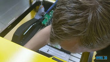 Tightening set screws on gears related to X-axis Hydra 16A