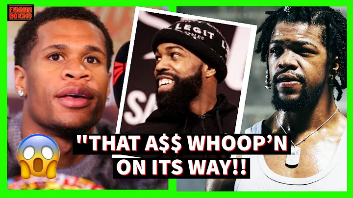 SAVAGE! GARY RUSSELL JR CONFRONTS DEVIN HANEY! SAY...