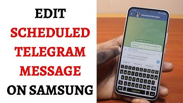 How to Edit Scheduled Message on Samsung Device