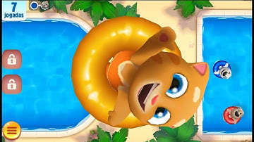 Talking Tom Pool - Android Gameplay (iOS)