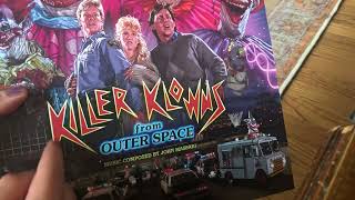 ASMR Killer Klowns From Outer Space Waxwork Vinyl Unboxing (Tapping, Whispering)