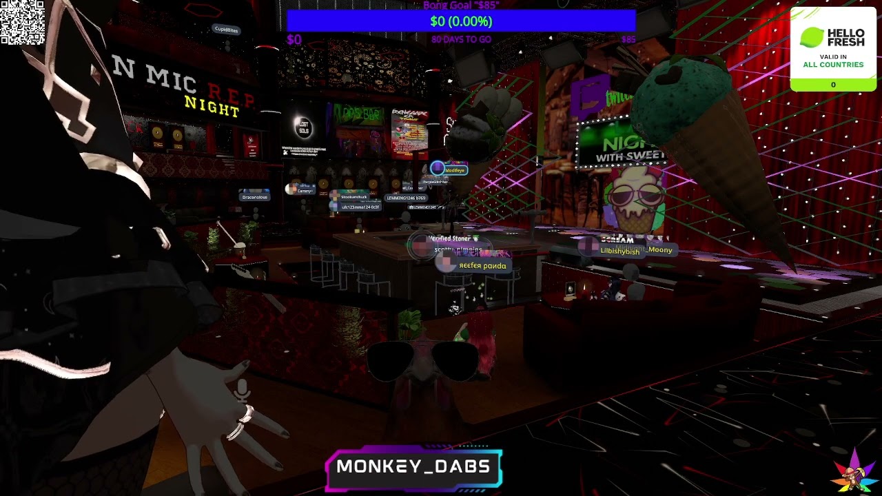 Modifeye's 2nd Performance! | @Sweetlyfe Open Mic Night | VRChat Streams