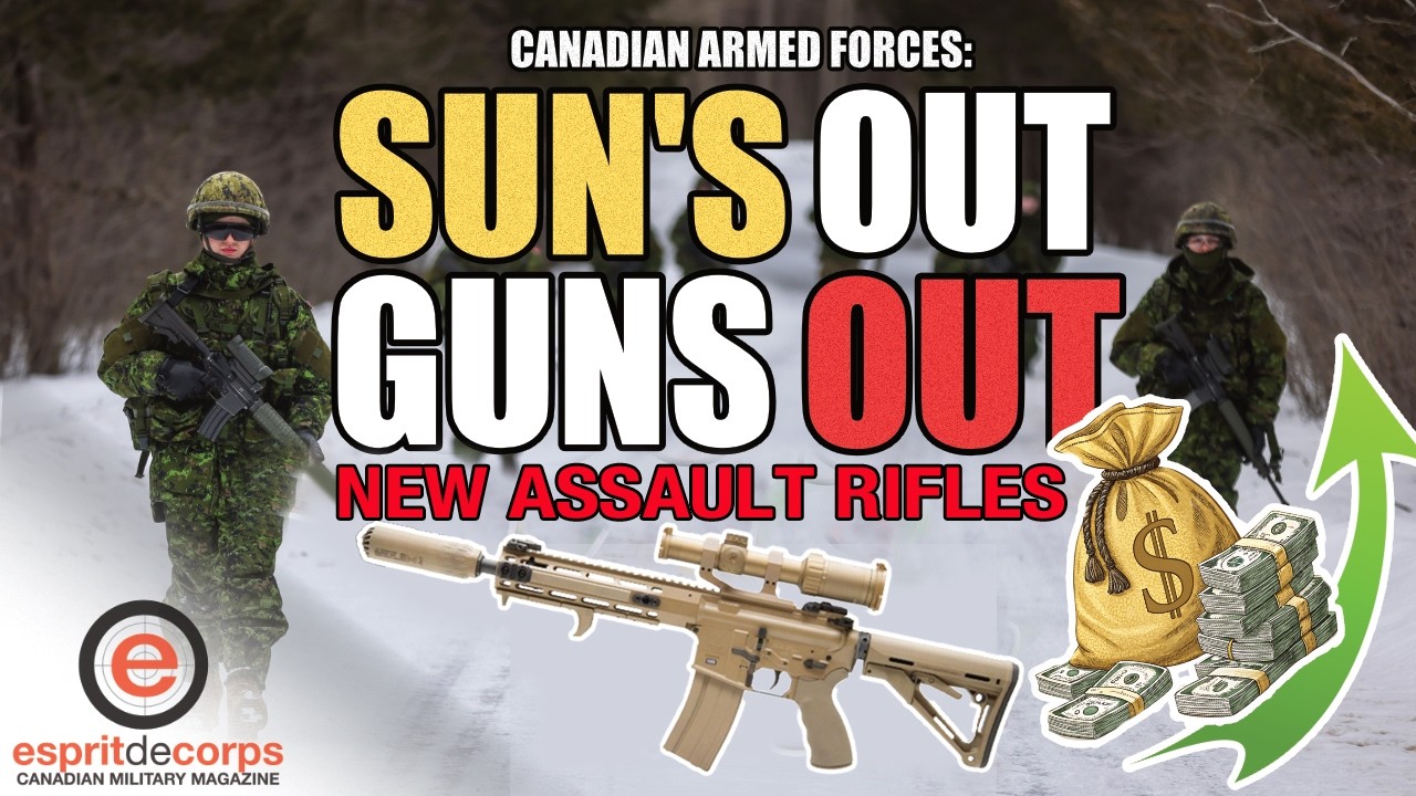 CANADIAN ARMED FORCES: Army's New Assault Rifles - YouTube